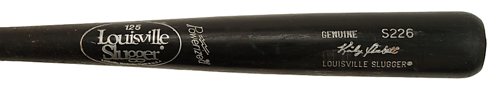 1989 Kirby Puckett Minnesota Twins Game-Used Bat PSA/DNA GU 9