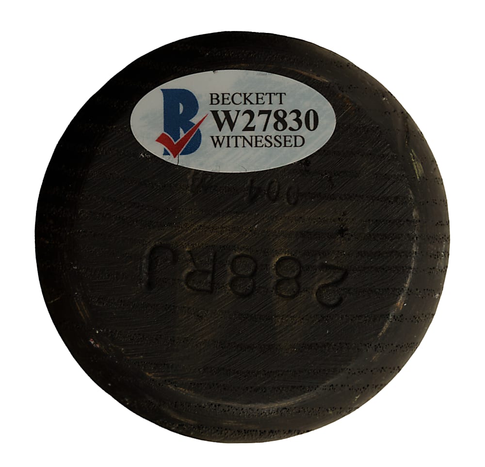 1984 Reggie Jackson California Angels Signed Game-Used Bat PSA/DNA GU 8