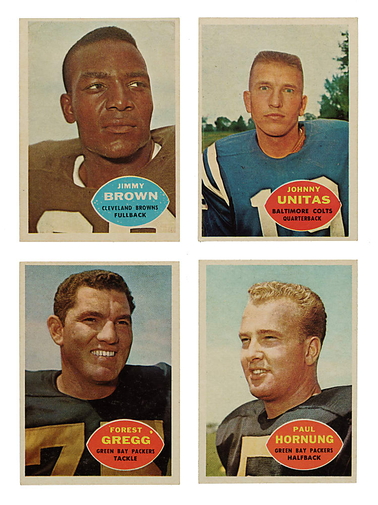 1960 Topps Football Complete Set (132)