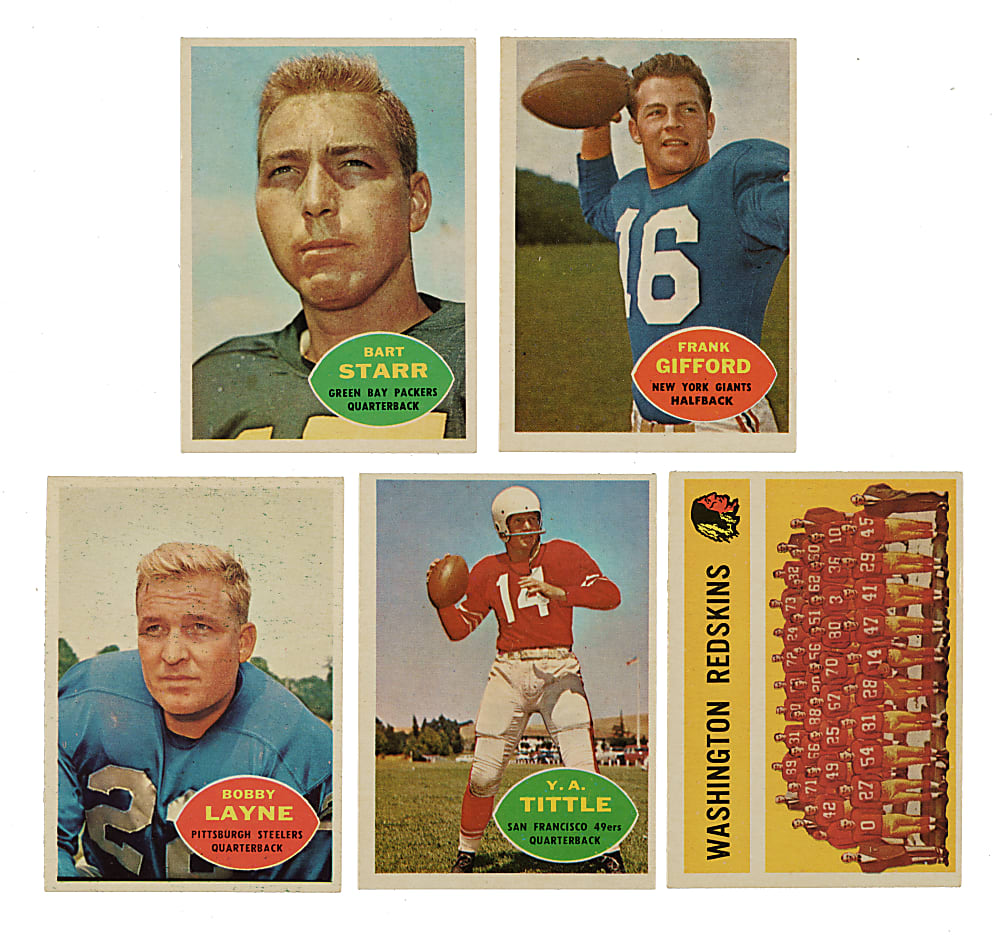 1960 Topps Football Complete Set (132)
