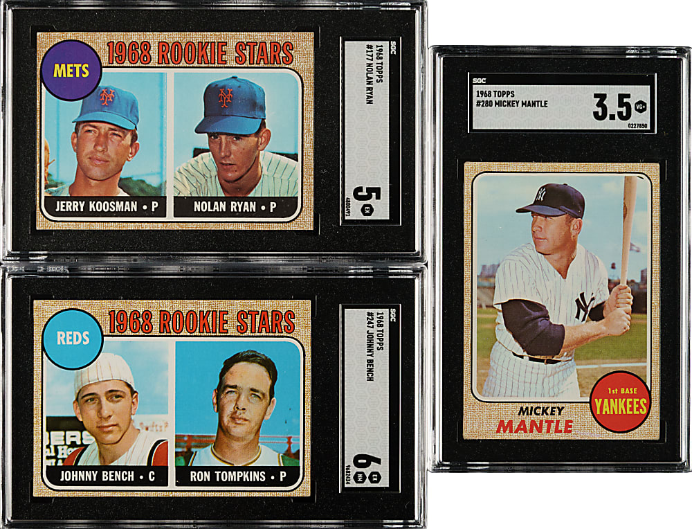 1968 Topps Complete Set (598)