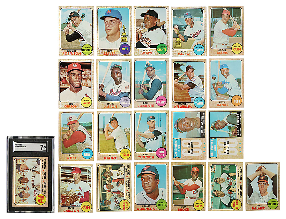 1968 Topps Complete Set (598)