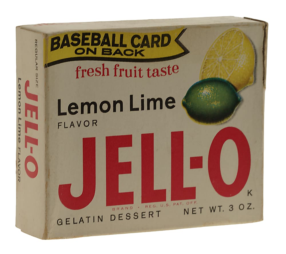 1963 Jell-O Original Unopened Box with #169 Ernie Banks