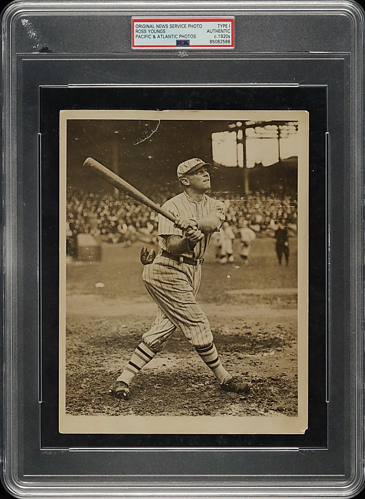 Circa 1920s Ross Youngs Original Pacific & Atlantic News Service Photograph PSA/DNA Type I