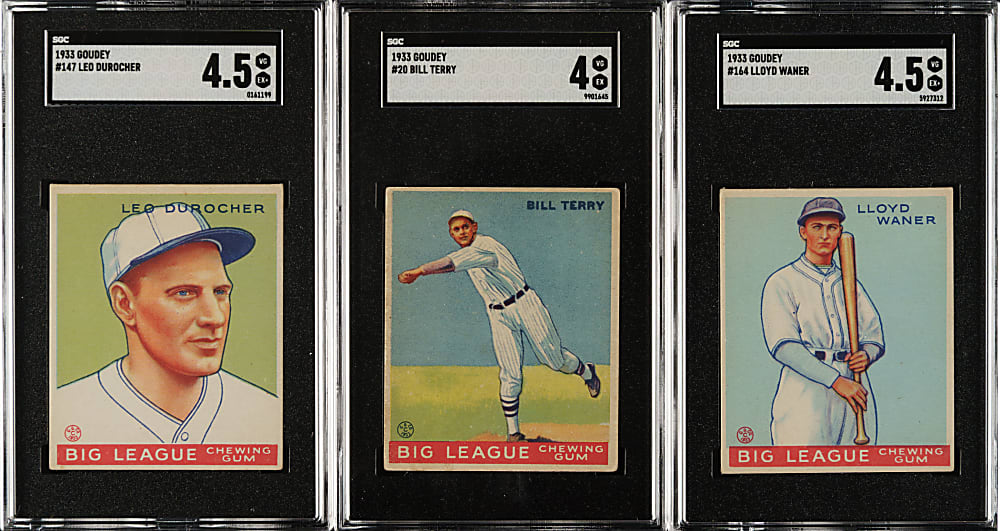 1933 R319 Goudey Partial Set (145/240)