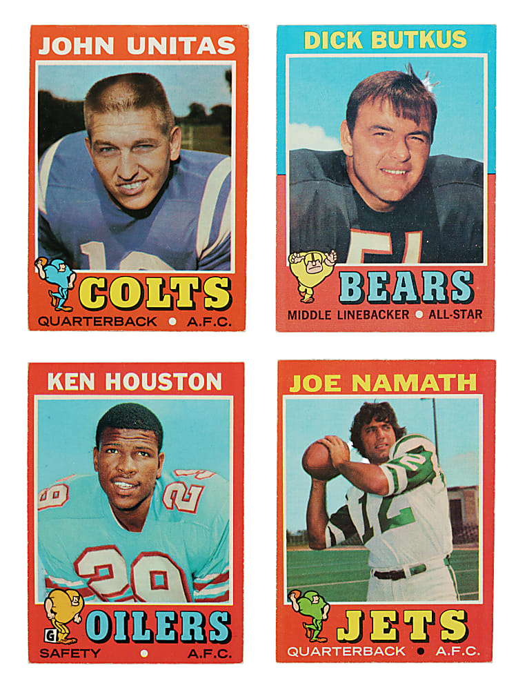 1971 Topps Football Complete Set (263)