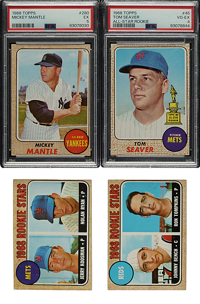 1968 Topps Complete Set (598)