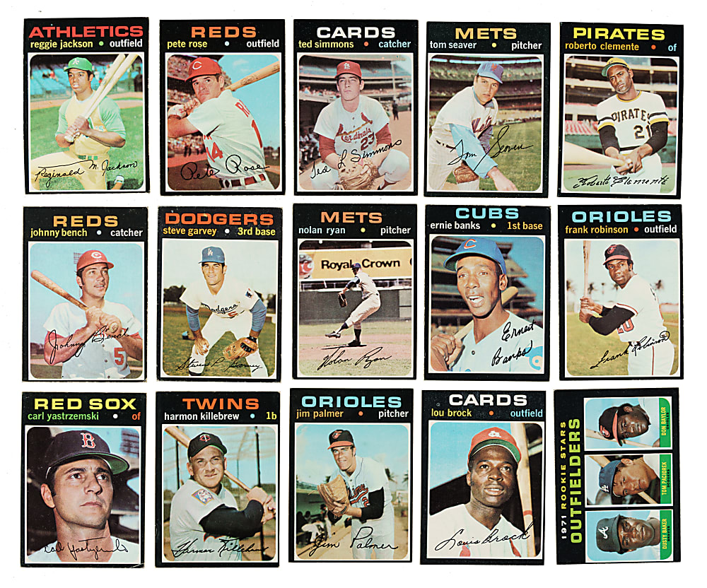 1971 Topps Complete Set (752)
