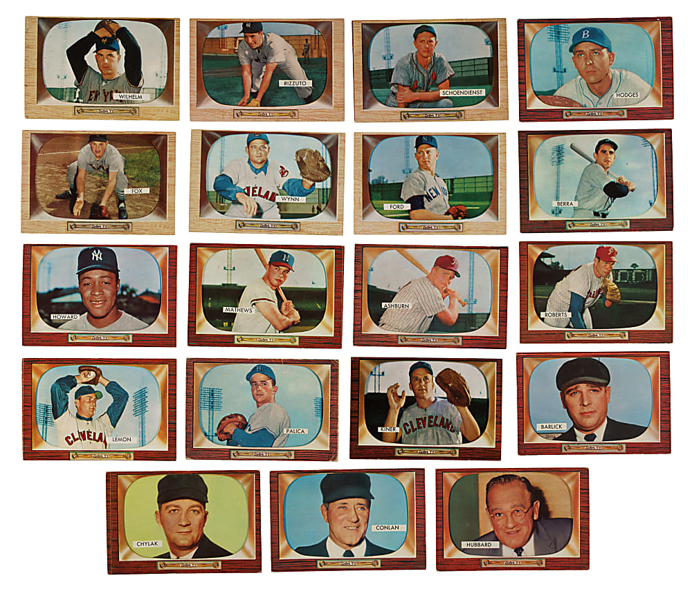 1955 Bowman Complete Master Set (326)
