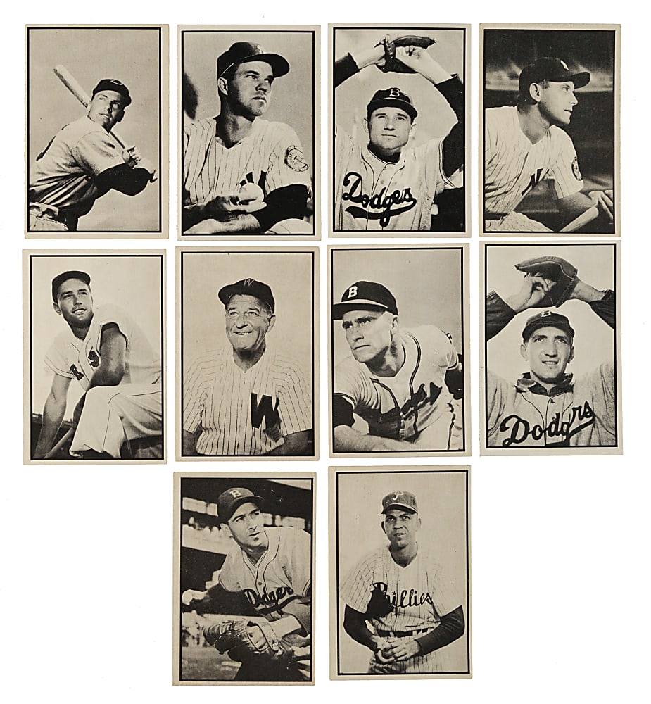 1953 Bowman Black & White Complete Set (64)