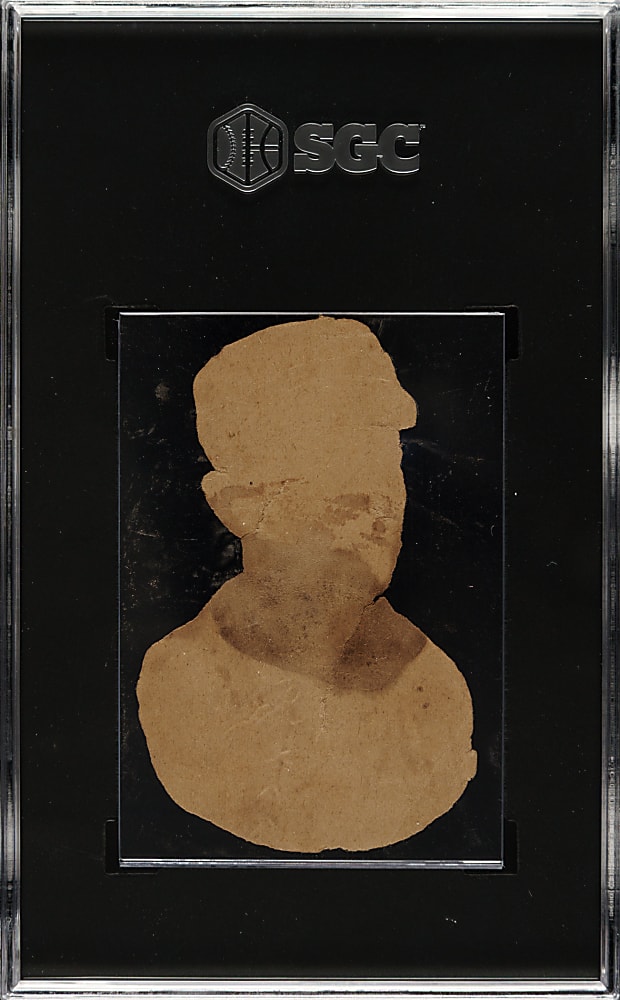 1888 H. D. Smith & Company Baseball Gum Card Die-Cuts Ned Hanlon SGC POOR 1