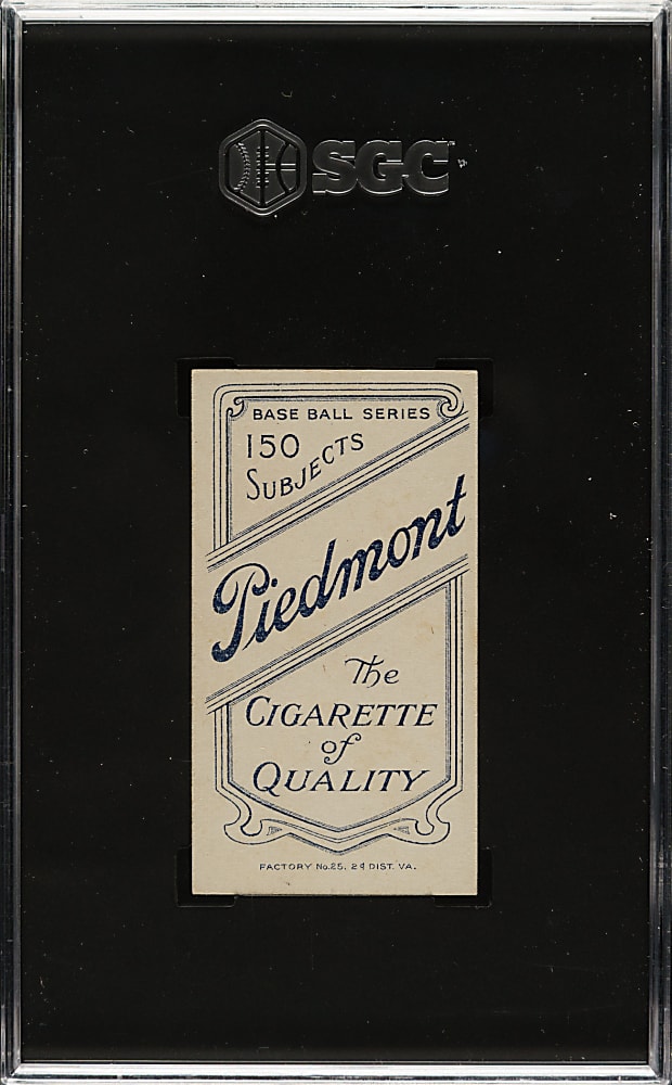 1909-1911 T206 White Border Chief Bender Portrait SGC EX/NM 6