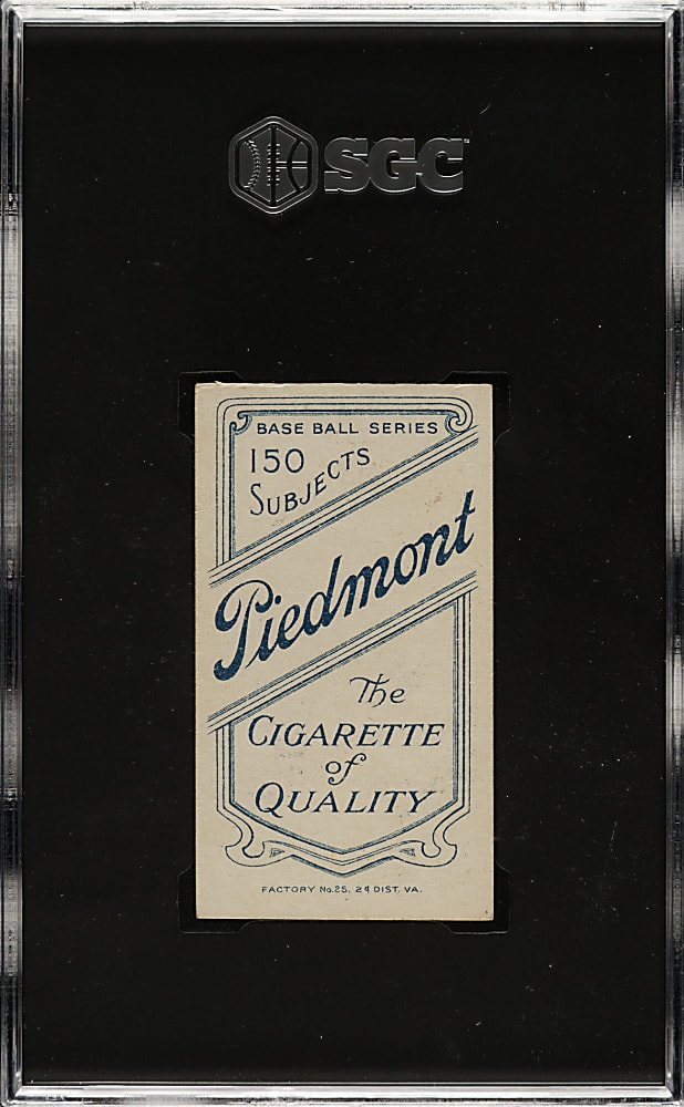 1909-1911 T206 White Border Cy Young Bare Hand Shows SGC EX 5