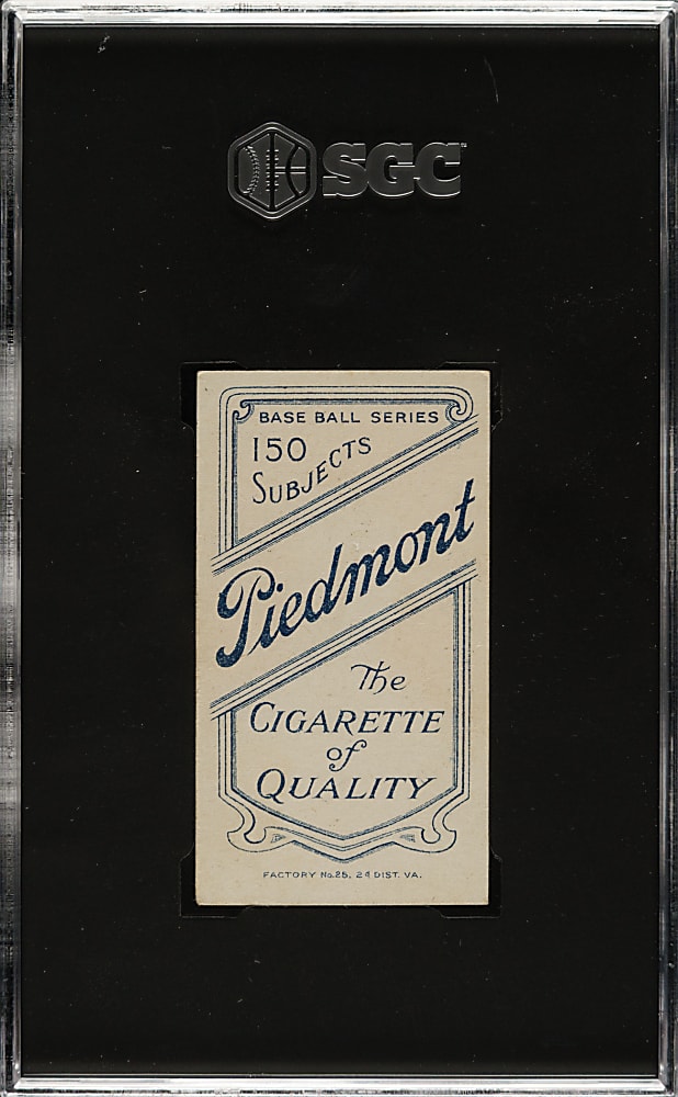 1909-1911 T206 White Border Christy Mathewson Portrait SGC VG/EX 4