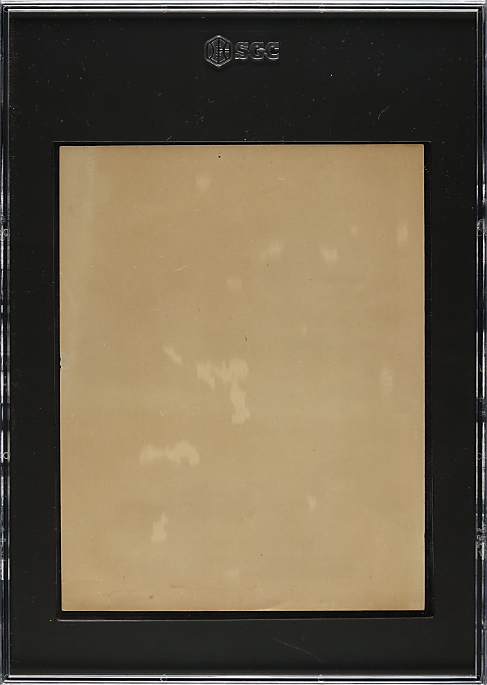 1949 Leaf Premiums Babe Ruth Dark Background with Text Boxes SGC FAIR 1.5