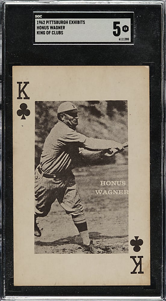 1962 Pittsburgh Exhibits Honus Wagner SGC EX 5 - 1 of 1 - Highest Graded!