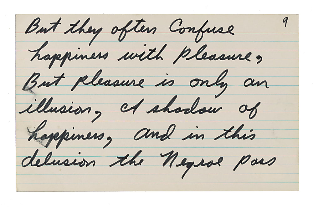 Muhammad Ali Handwritten Note - JSA