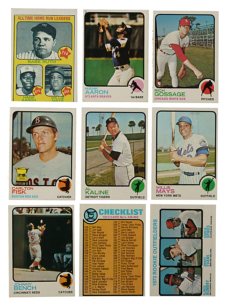 1973 Topps Complete Set (660)