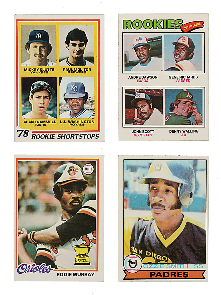 1977, 1978, and 1979 Topps Complete Set Trio (3 Sets, 2,112 Cards)