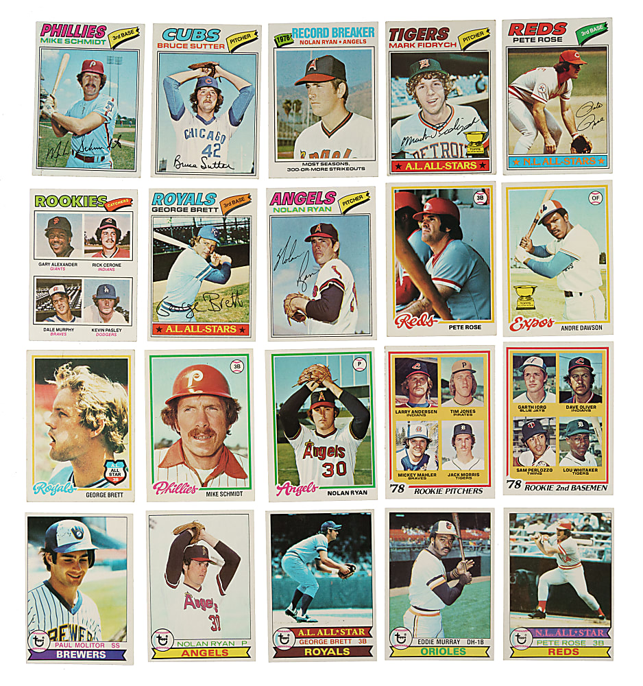1977, 1978, and 1979 Topps Complete Set Trio (3 Sets, 2,112 Cards)