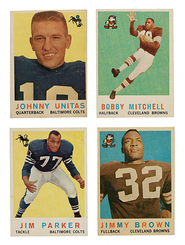 1959 Topps Football Complete Set (176)