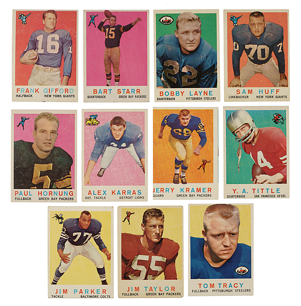1959 Topps Football Complete Set (176)