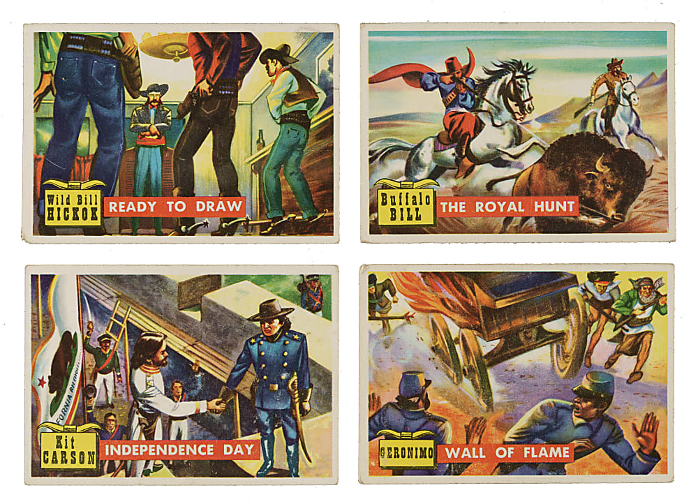 1956 Topps "Round-Up" Complete Set (80)