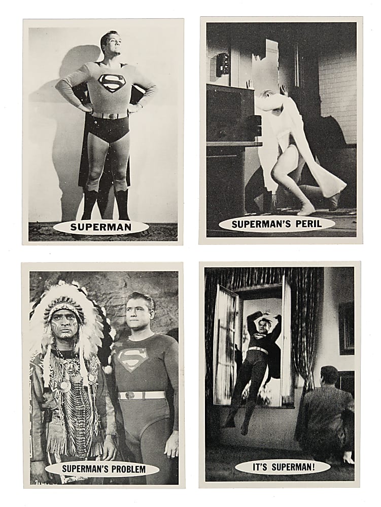 1966 Topps Superman Complete Set (66)