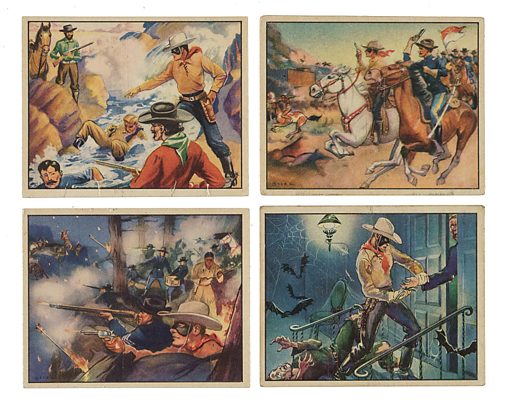 1940 R83 Gum, Inc. "Lone Ranger" Low-Number Set (#1-36)