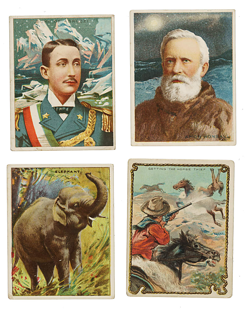 1910-Era Hassan "T" Set Complete and Near-Complete Set Collection (9 Sets, 456 Cards)