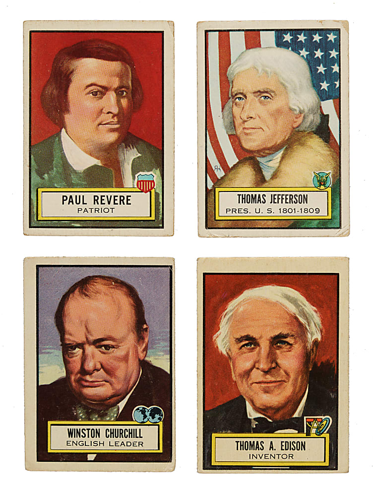 1952 Topps "Look 'n See" Near-Complete Set (120/135) Plus 238 Duplicates