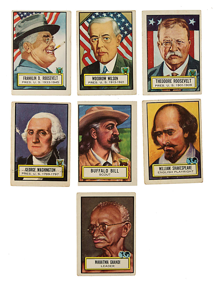 1952 Topps "Look 'n See" Near-Complete Set (120/135) Plus 238 Duplicates