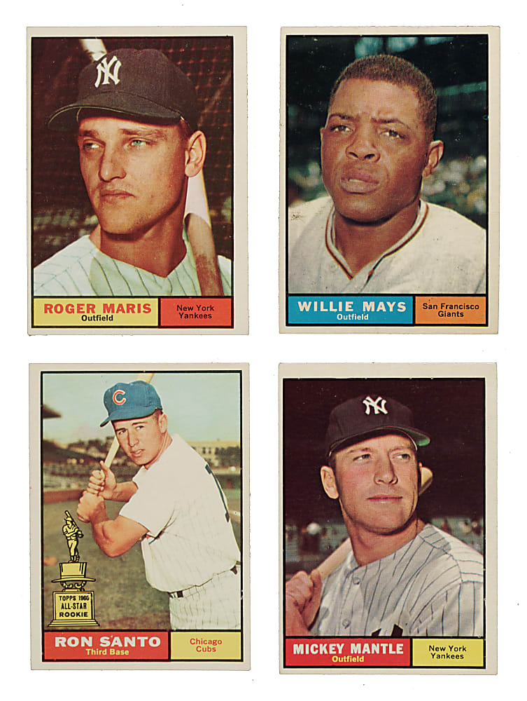 1961 Topps Near-Complete Set (557/587)