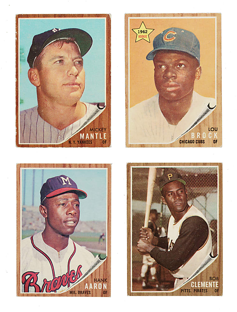 1962 Topps Complete Set (598)