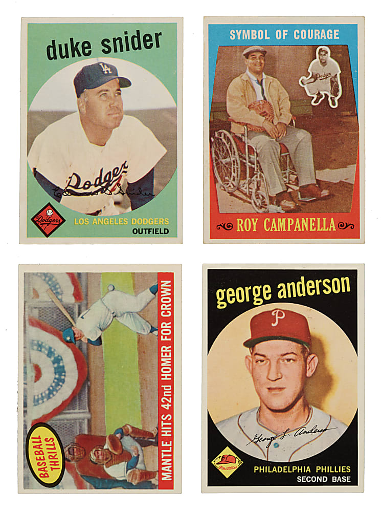 1959 Topps Near-Complete Set (546/572)