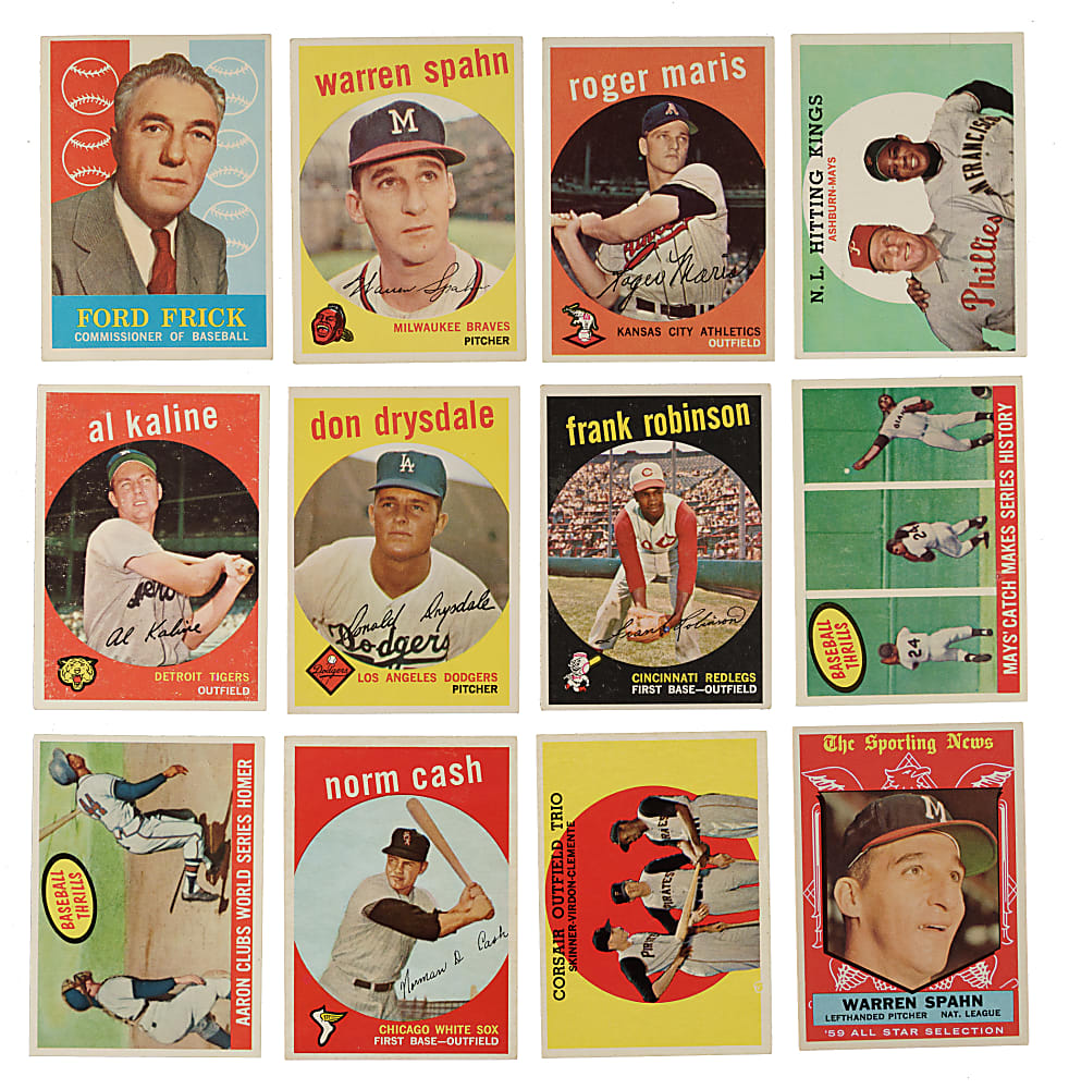 1959 Topps Near-Complete Set (546/572)