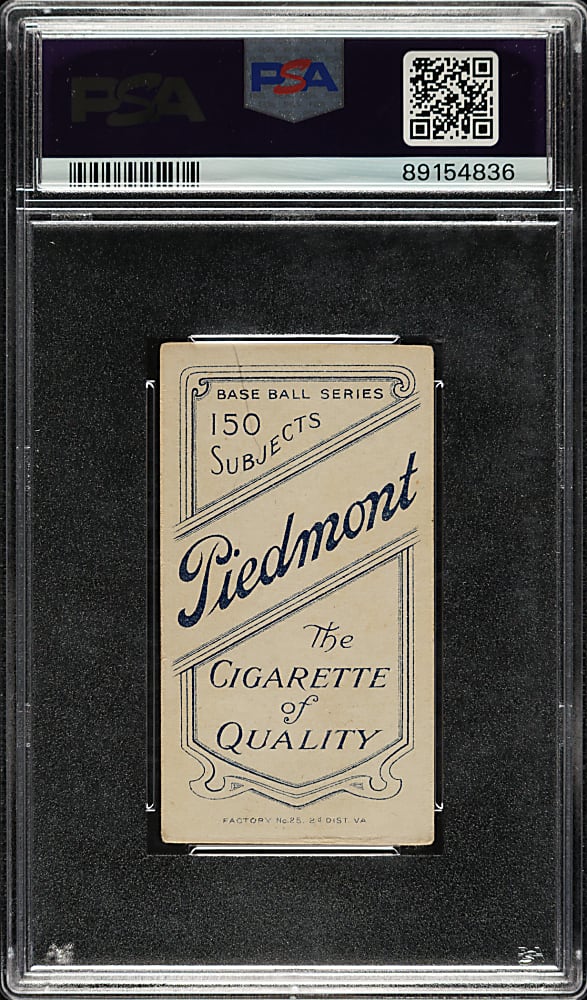 1909-1911 T206 White Border Ty Cobb Portrait Green Background PSA GOOD 2 (MK)