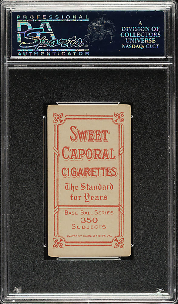 1909-1911 T206 White Border Nap Lajoie Portrait PSA VG+ 3.5