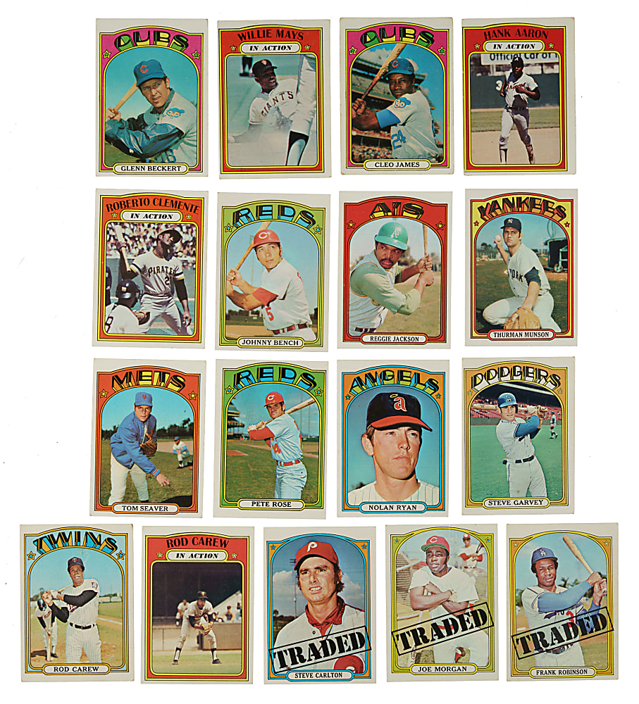 1972 Topps Near-Complete Set (784/787)