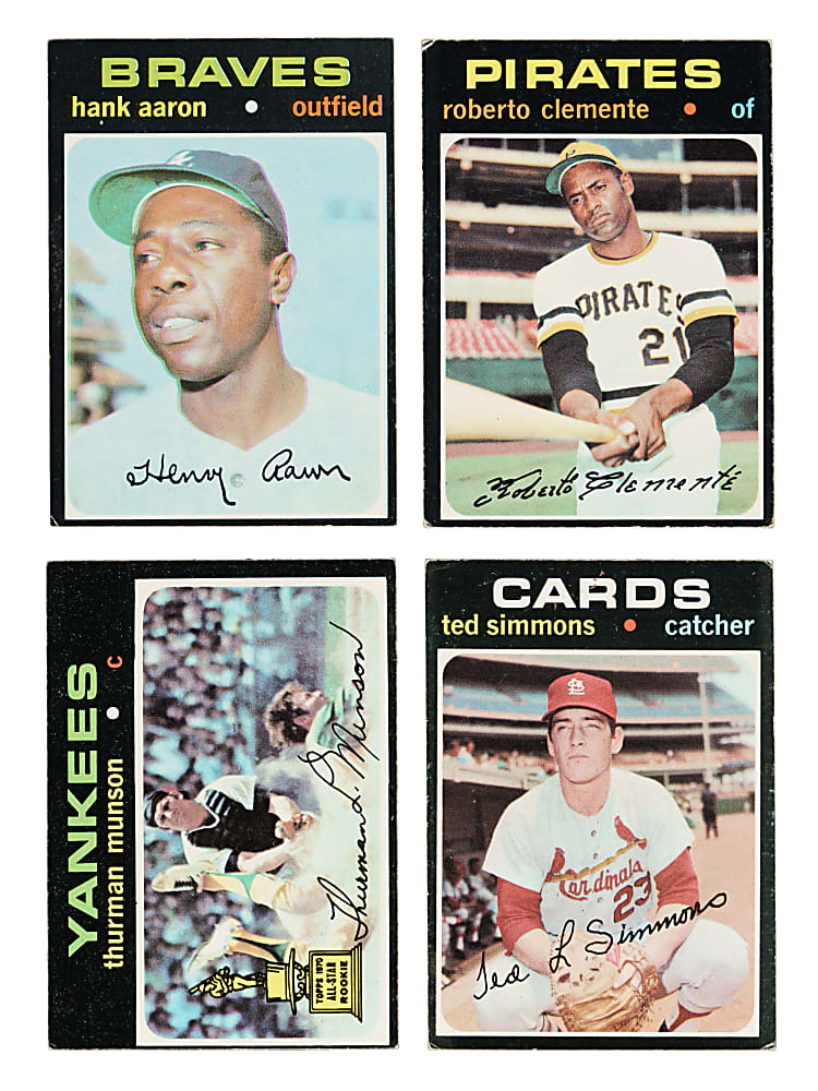 1971 Topps Near-Complete Set (664/752)