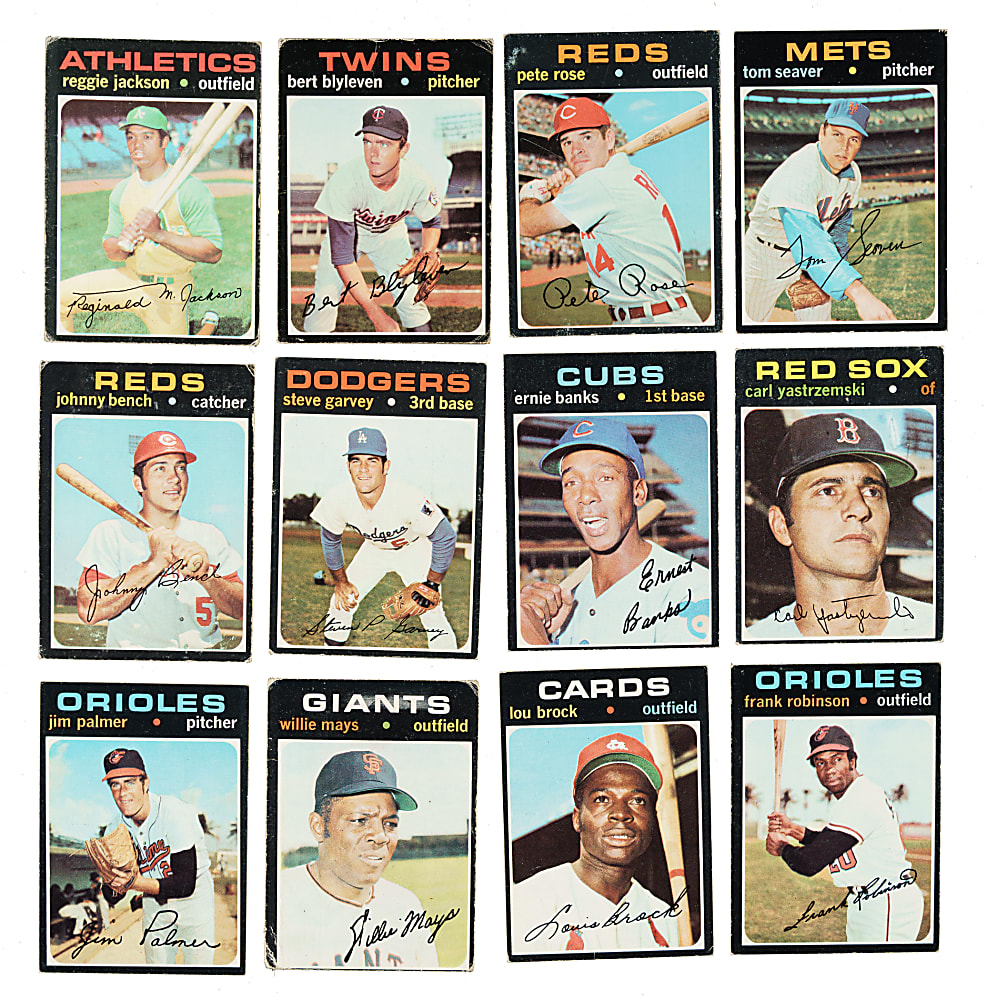 1971 Topps Near-Complete Set (664/752)