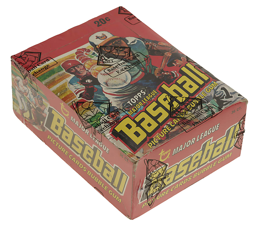 1978 Topps Unopened Wax Box (36 Packs) - BBCE
