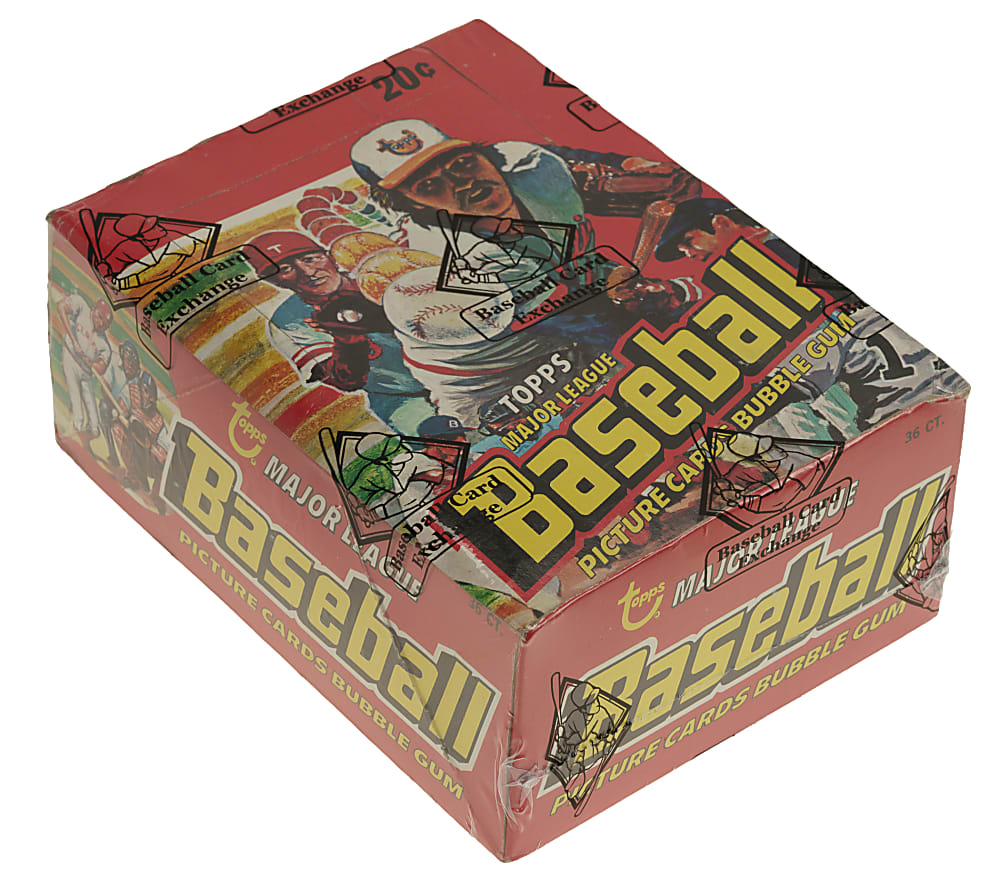 1978 Topps Unopened Wax Box (36 Packs) - BBCE