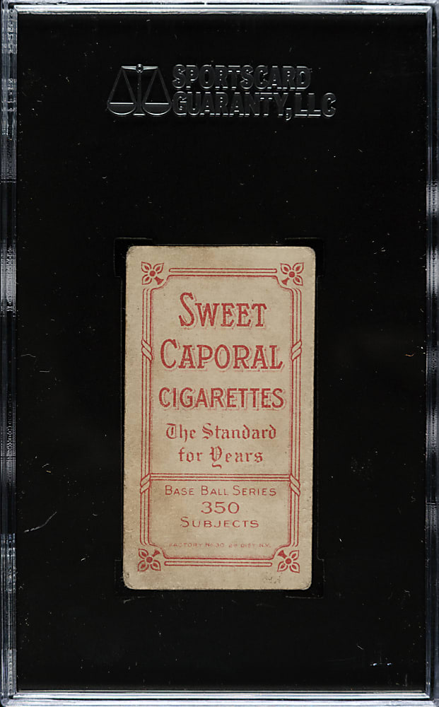 1909-1911 T206 White Border Mordecai Brown Portrait SGC VG/EX 50