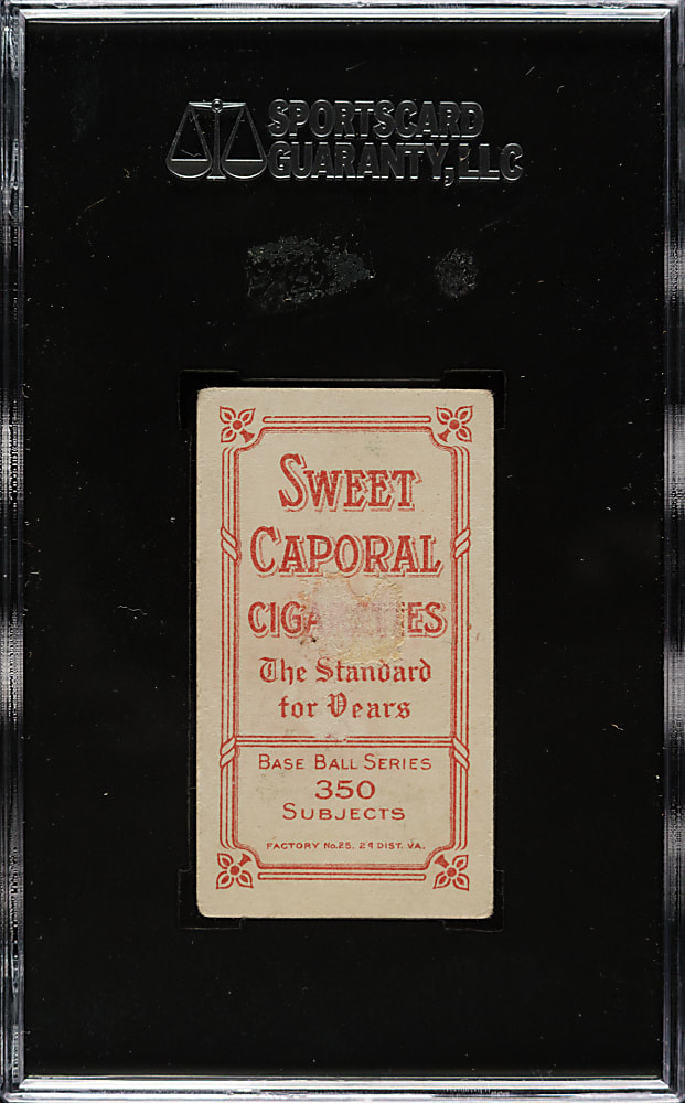 1909-1911 T206 White Border Cy Young Bare Hand Shows SGC FAIR 20