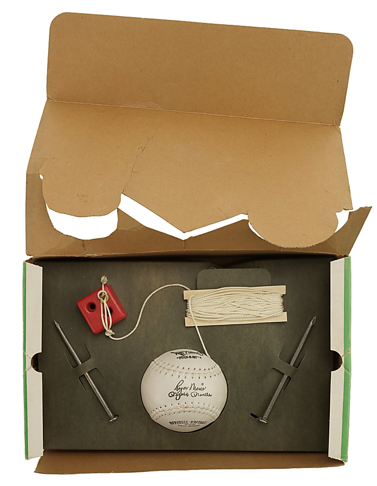 Circa 1962 Mickey Mantle & Roger Maris Returno "Pitch-N-Hit" Game