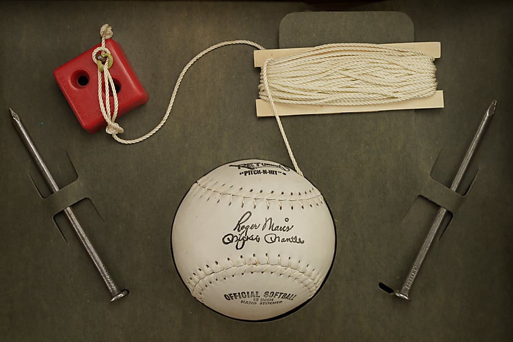 Circa 1962 Mickey Mantle & Roger Maris Returno "Pitch-N-Hit" Game