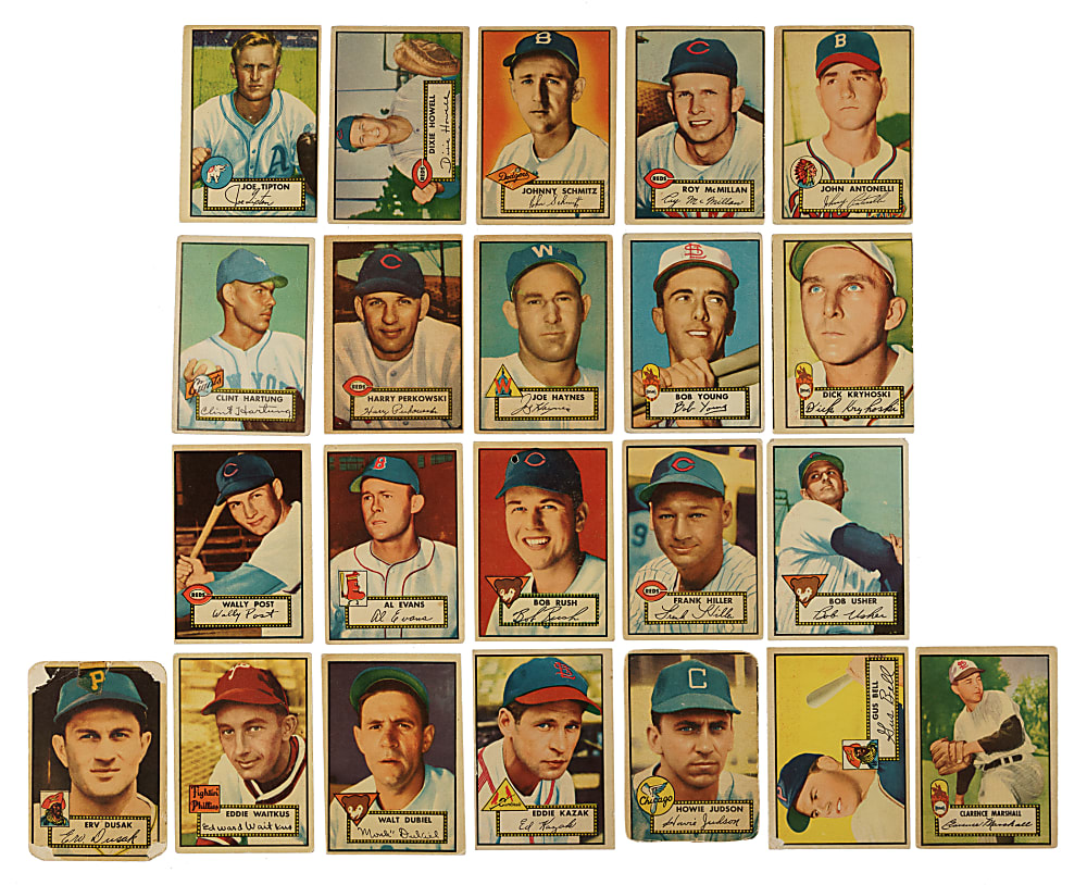 1952 Topps “Canadian” Gray Backs Collection (26)