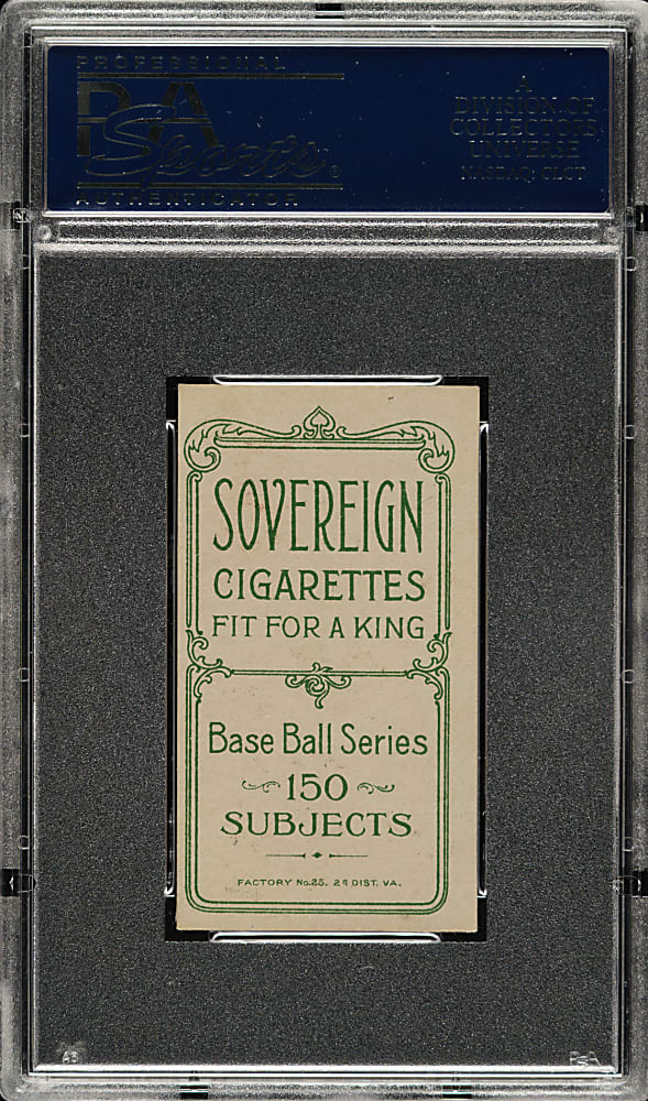 1909-1911 T206 White Border Harry Davis (H. Davis on Front) PSA EX+ 5.5 - Sovereign 150 Back - 1 of 1 - Highest Graded!