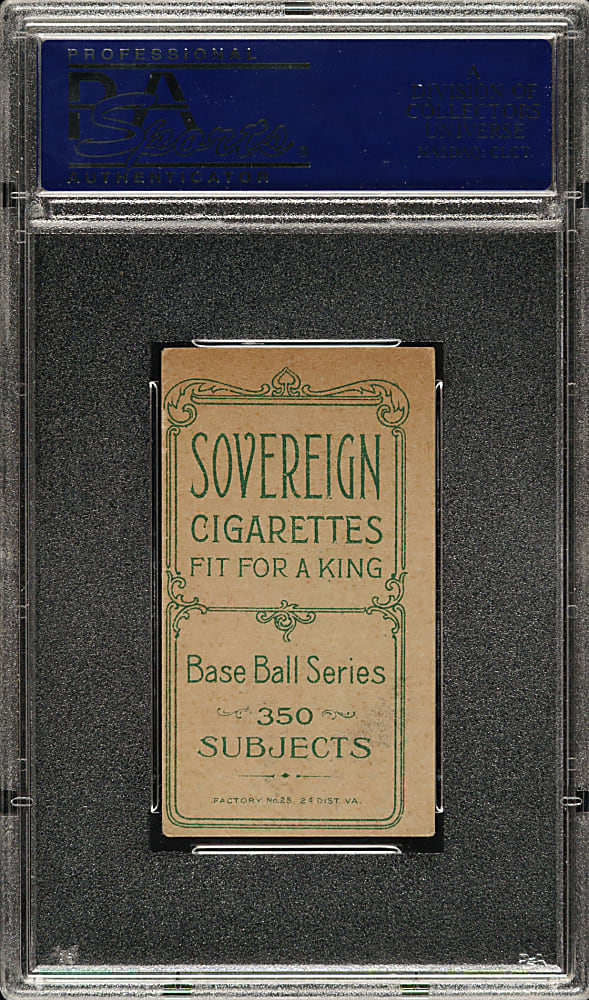 1909-1911 T206 White Border Owen Wilson PSA EX 5 - Sovereign 350 Back - 1 of 1 - Highest Graded!